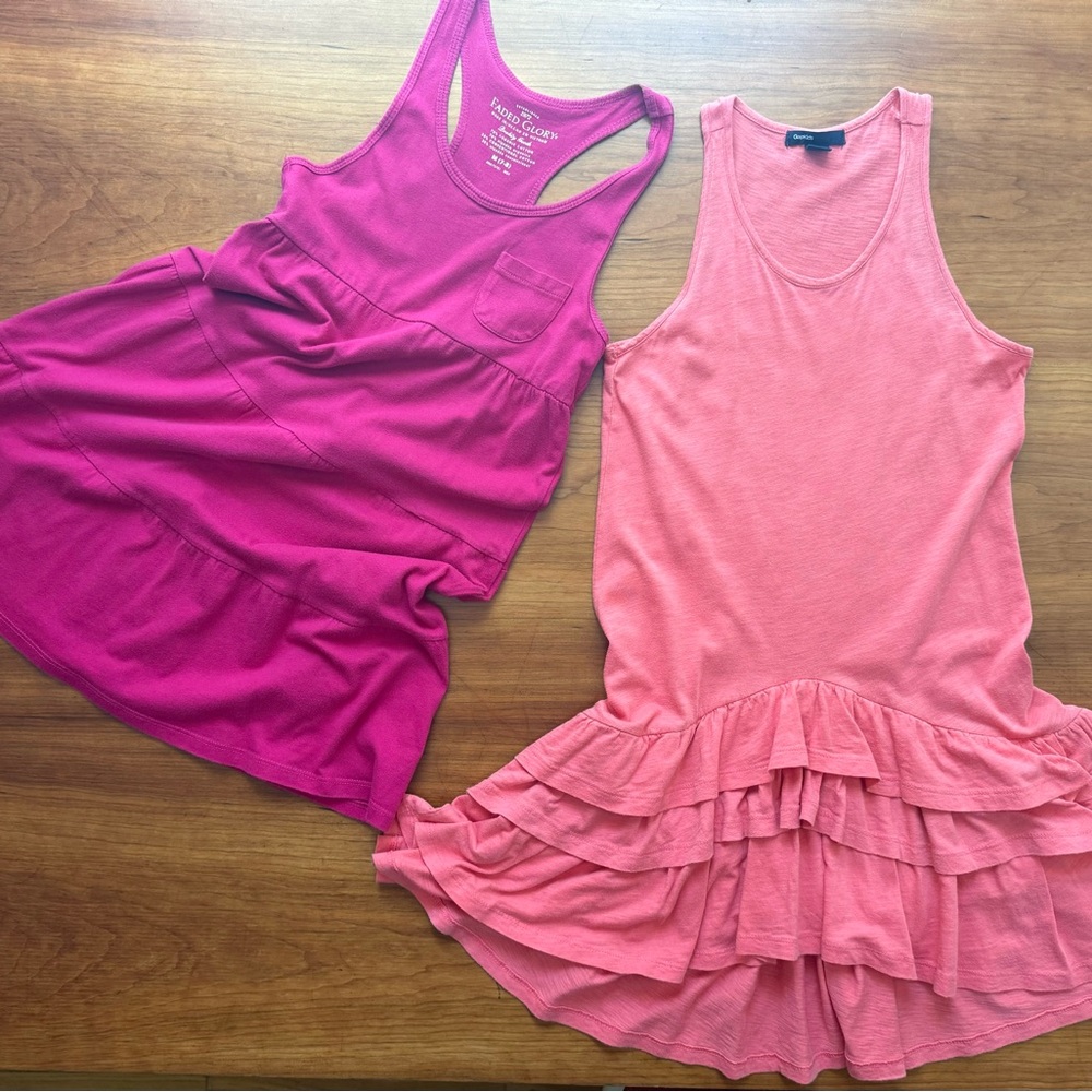 Gap Kids/ Faded Glory girls dresses size 8